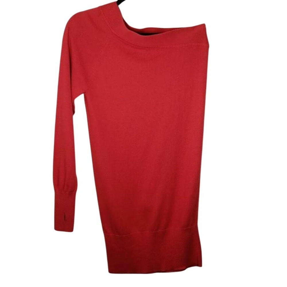 Kaufmanfranco‎ Sweater Womens Small One Shoulder Pullover Wool Blend Lightweight